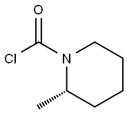 1-Piperidinecarbonyl chloride, 2-methyl-, (S)- (9CI) 结构式