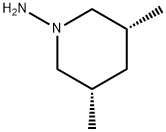 1-Piperidinamine,3,5-dimethyl-,cis-(9CI) 结构式