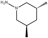 1-Piperidinamine,3,5-dimethyl-,trans-(9CI) 结构式