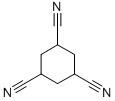 (1Α,3Α,5Α)-1,3,5-环己三腈 结构式