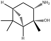 (1R,2R,3S,5R)-3-氨基-2,6,6-三甲基二环[3.1.1]庚-2-醇 结构式