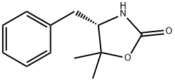 (S)-(-)-4-苄基-5,5-二甲基-2-恶唑烷酮 结构式
