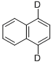 NAPHTHALENE-1,4-D2 结构式