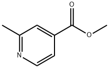 2-甲基-4-吡啶羧酸甲酯 结构式