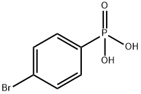(4-溴苯基)膦酸 结构式