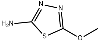 5-甲氧基-1,3,4-噻二唑-2-胺 结构式