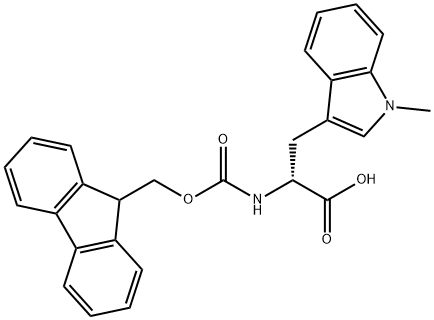 (R)-2-((((9H-Fluoren-9-yl)methoxy)carbonyl)amino)-3-(1-methyl-1H-indol-3-yl)propanoicacid