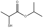 2-Mercaptopropionic acid 1-methylethyl ester 结构式