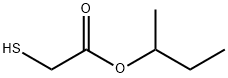 2-Mercaptoacetic acid sec-butyl ester 结构式