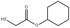 2-硫烷基乙酸环己酯 结构式