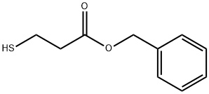 3-Mercaptopropionic acid benzyl ester 结构式