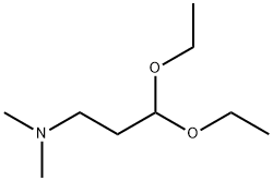 (3,3-二乙氧基丙基)二甲胺 结构式