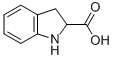 吲哚啉-2-羧酸 结构式