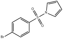 1-(4-溴苯基磺酰)-1H-吡咯 结构式