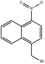 1-(溴甲基)-4-硝基萘 结构式