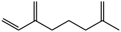 (E)-2-甲基-6-亚甲基-2,7-辛二烯-1-醇 结构式