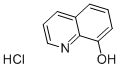 8-羟基喹啉盐酸盐 结构式
