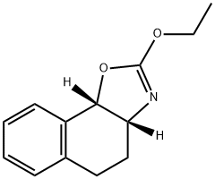 Naphth[2,1-d]oxazole, 2-ethoxy-3a,4,5,9b-tetrahydro-, cis- (9CI) 结构式