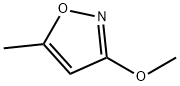 3-甲氧基-5-甲基异恶唑 结构式