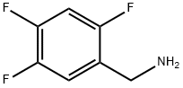 2,4,5-三氟苄胺 结构式