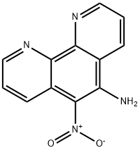 5-硝基-6氨基-1,10-邻菲罗啉 结构式