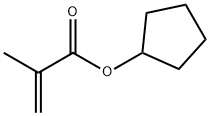 CYCLOPENTYL METHACRYLATE 结构式