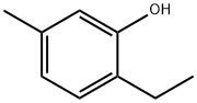 2-乙基-5-甲基苯酚 结构式