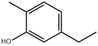 5-乙基-2-甲基-苯酚 结构式