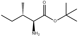 (2S,3S)-2-氨基-3-甲基戊酸叔丁酯 结构式