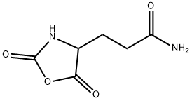 2,5-dioxo-4-oxazolidinepropionamide  结构式