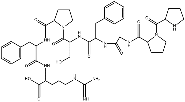 Bradykinin (2-9) 结构式