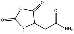 2,5-dioxooxazolidine-4-acetamide  结构式