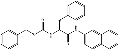 甘氨酸-萘酰胺 结构式