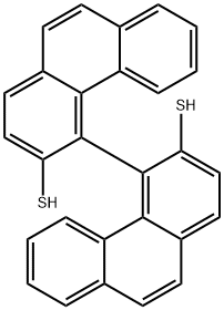 4,4-Biphenanthrene-3,3-dithiol 结构式