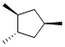 CIS,TRANS,CIS-1,2,4-TRIMETHYLCYCLOPENTANE 结构式