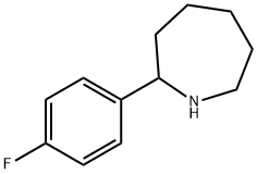 2-(4-氟苯基)六氢-1H-氮杂卓 结构式