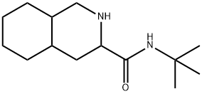 N-(叔丁基)脱氢异喹啉-3-羧酰胺 结构式