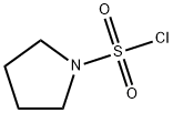 吡咯啉-1-磺酰氯 结构式