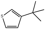 3-TERT-BUTYLTHIOPHENE 结构式