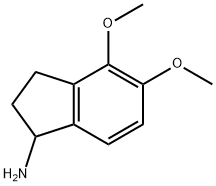 4,5-DIMETHOXY-INDAN-1-YLAMINE 结构式