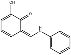 2,4-Cyclohexadien-1-one, 2-hydroxy-6-[(phenylamino)methylene]-, (Z)- (9CI) 结构式