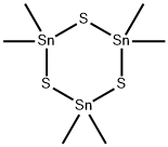 DIMETHYLTIN SULFIDE 结构式