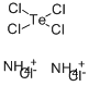 六氯碲酸铵 结构式