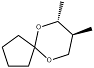 6,10-Dioxaspiro[4.5]decane,7,8-dimethyl-,trans-(8CI) 结构式
