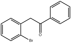 2-(2-溴苯基)-1-苯乙酮 结构式