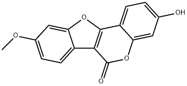 4'-甲氧基香豆雌酚 结构式