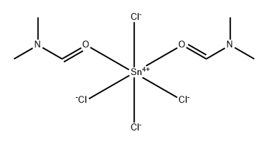 tetrachlorobis(N,N-dimethylformamide-O)tin 结构式