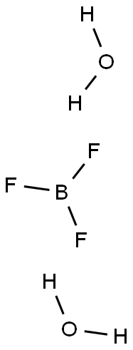 三氟化硼水合物 结构式