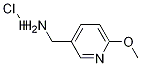 (6-甲氧基吡啶-3-基)甲胺二盐酸盐 结构式