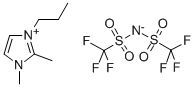 1,2-二甲基-3-丙基咪唑双(三氟甲基磺酰)亚胺 结构式